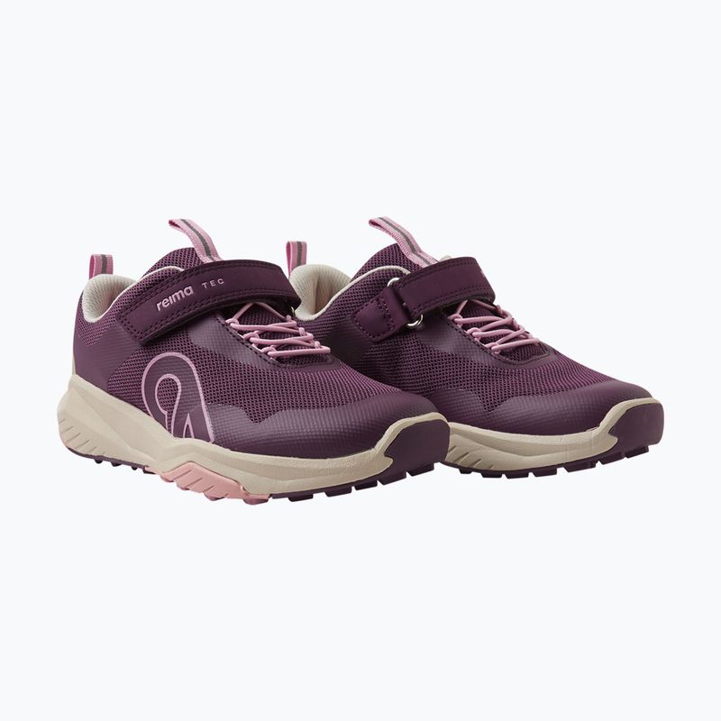 Buty barefoot dziecięce Reima Enkkari deep purple 3