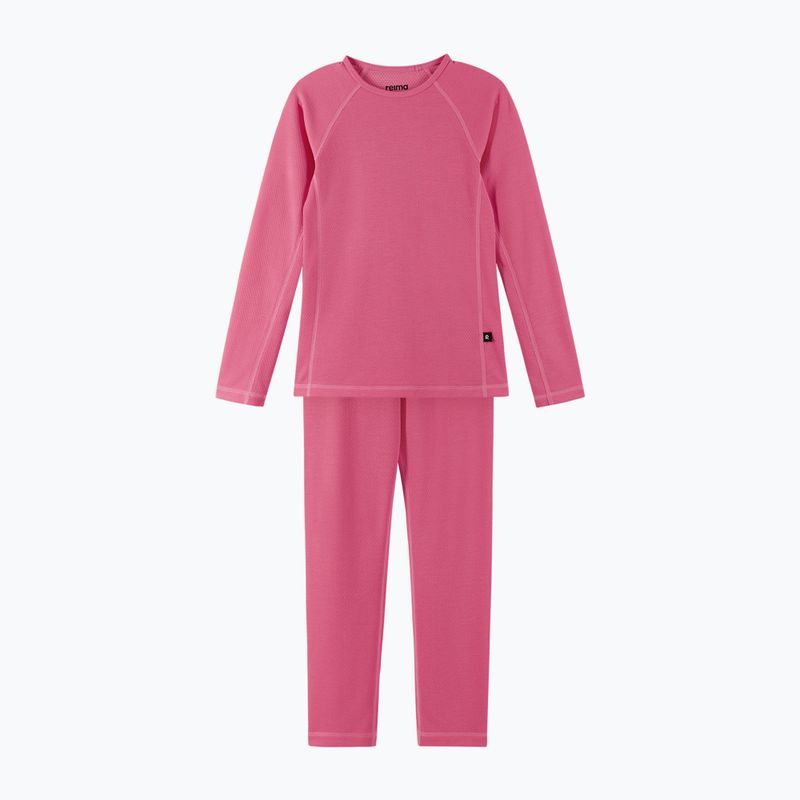 Komplet bielizny termoaktywnej dziecięcej Reima Lani soft coral