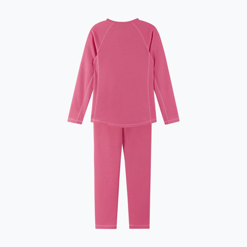 Komplet bielizny termoaktywnej dziecięcej Reima Lani soft coral 2