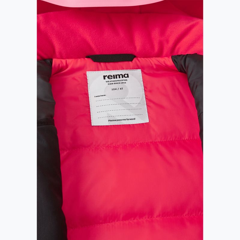 Kurtka narciarska dziecięca Reima Kiiruna soft coral 7