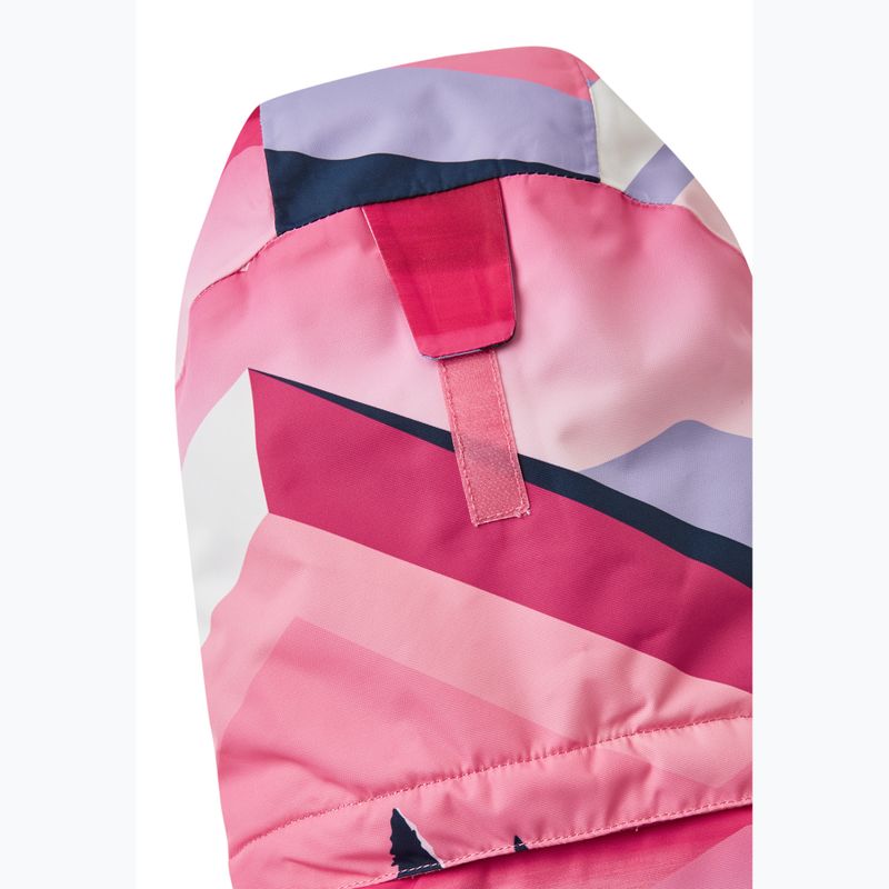 Kurtka narciarska dziecięca Reima Kiiruna soft coral 5