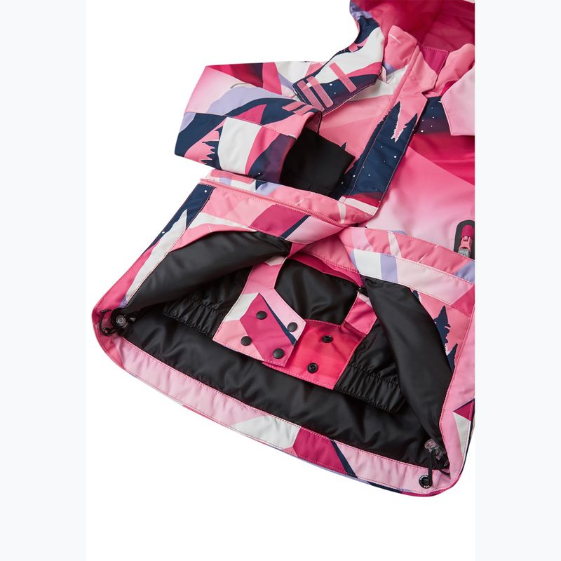 Kurtka narciarska dziecięca Reima Kiiruna soft coral 11