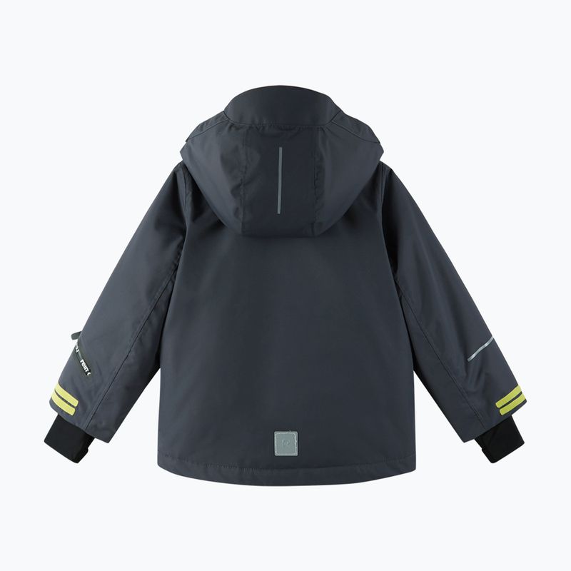 Kurtka narciarska dziecięca Reima Kairala soft black 3