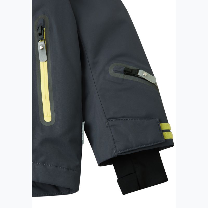 Kurtka narciarska dziecięca Reima Kairala soft black 9