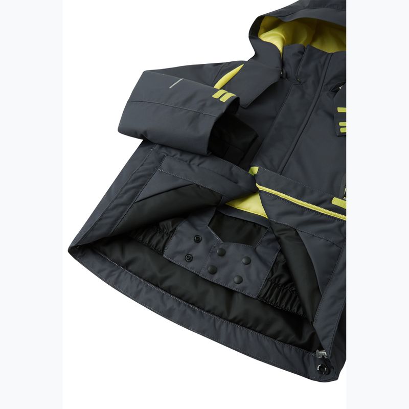 Kurtka narciarska dziecięca Reima Kairala soft black 11