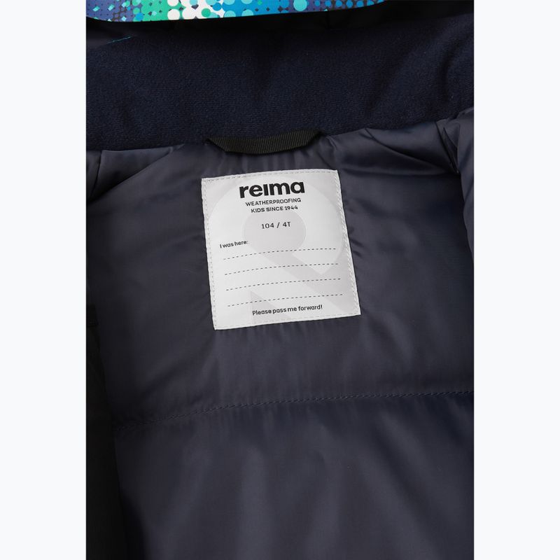 Kurtka narciarska dziecięca Reima Kairala twilight blue 7