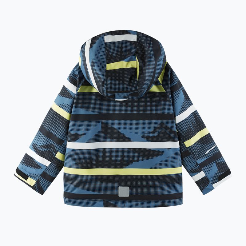 Kurtka narciarska dziecięca Reima Palsi blue ocean 3