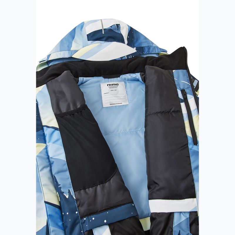 Kurtka narciarska dziecięca Reima Tirro blue ocean 5