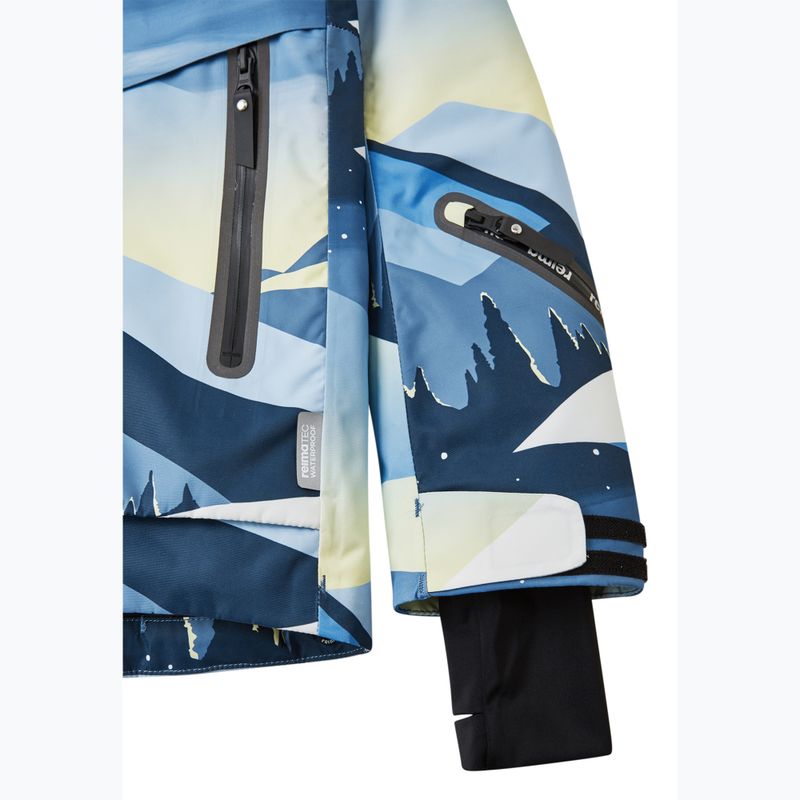 Kurtka narciarska dziecięca Reima Tirro blue ocean 10