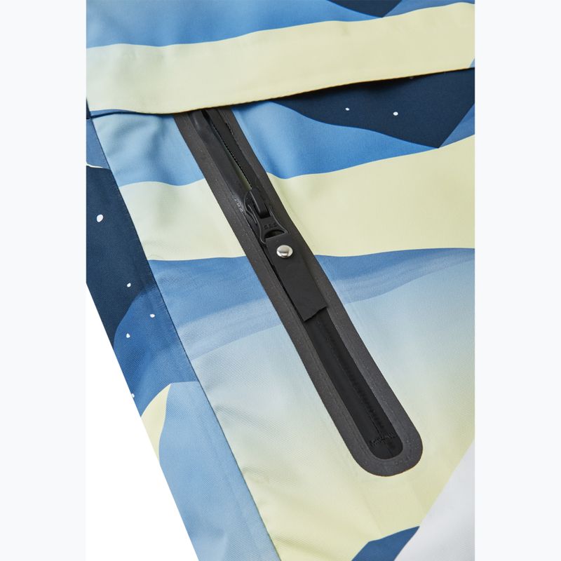 Kurtka narciarska dziecięca Reima Tirro blue ocean 12