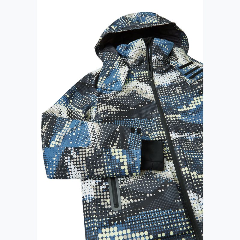 Kurtka narciarska dziecięca Reima Tirro soft black 4