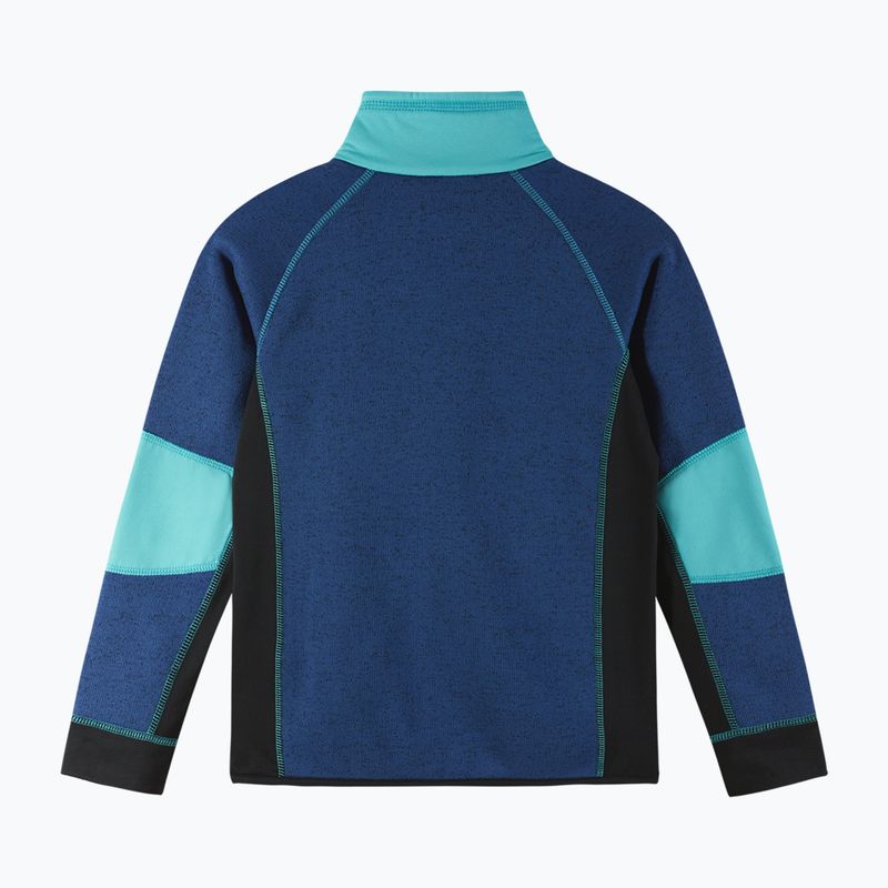 Bluza polarowa dziecięca Reima Liukuen twilight blue 2