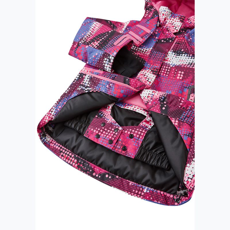 Kurtka narciarska dziecięca Reima Kiiruna rosy berry 11