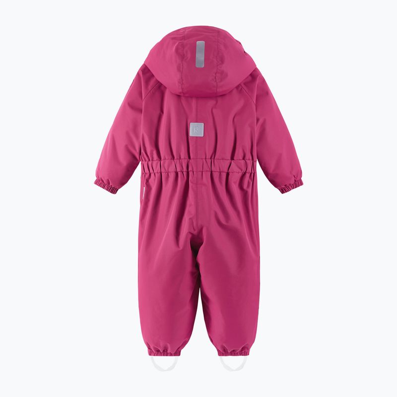Kombinezon softshell dziecięcy Reima Puhuri rosy berry 3