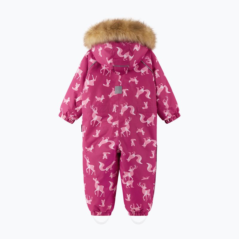 Kombinezon dziecięcy Reima Lappi rosy berry 2
