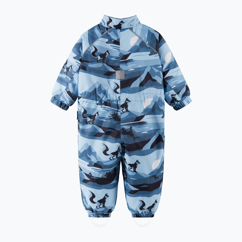 Kombinezon dziecięcy Reima Lappi frozen blue 4