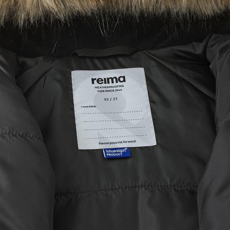 Kombinezon dziecięcy Reima Lappi black 7