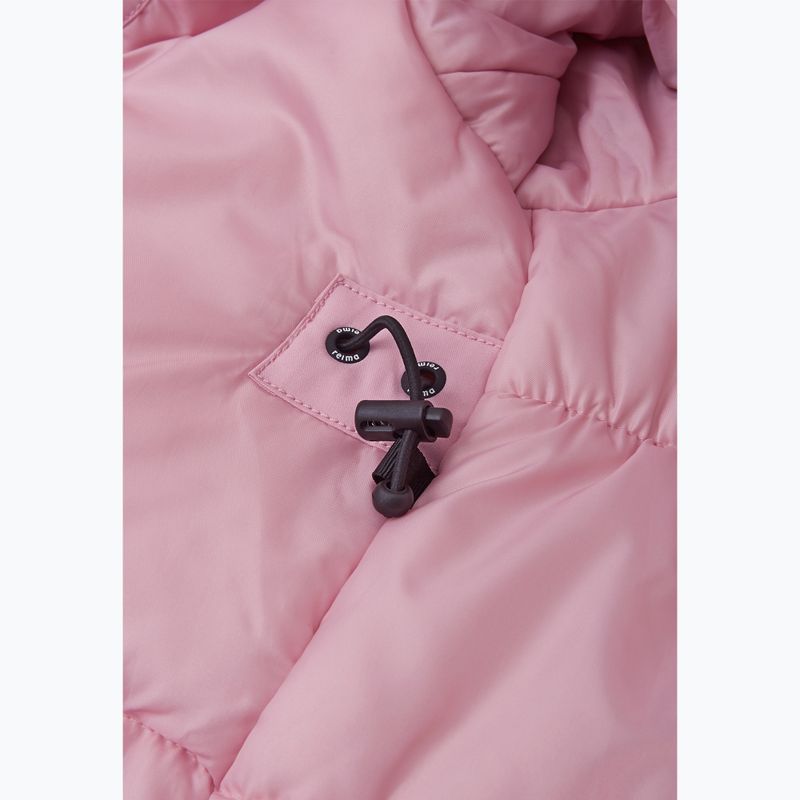 Kurtka zimowa dziecięca Reima Mutka grey pink 7
