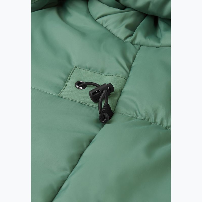 Kurtka zimowa dziecięca Reima Mutka green clay 8