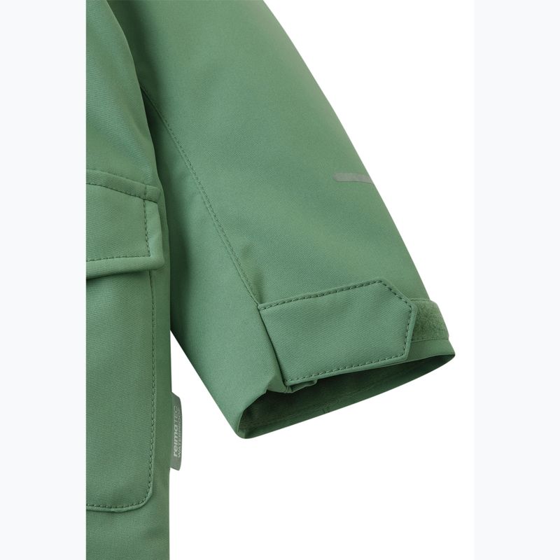 Kurtka zimowa dziecięca Reima Mutka green clay 10