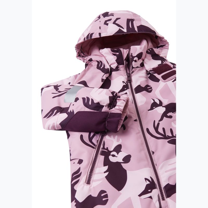 Kombinezon dziecięcy Reima Kurikka deeper grey pink 4