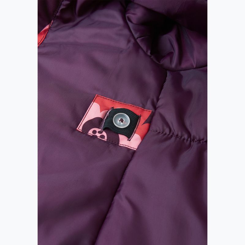 Kurtka zimowa dziecięca Reima Muurame deep purple 10