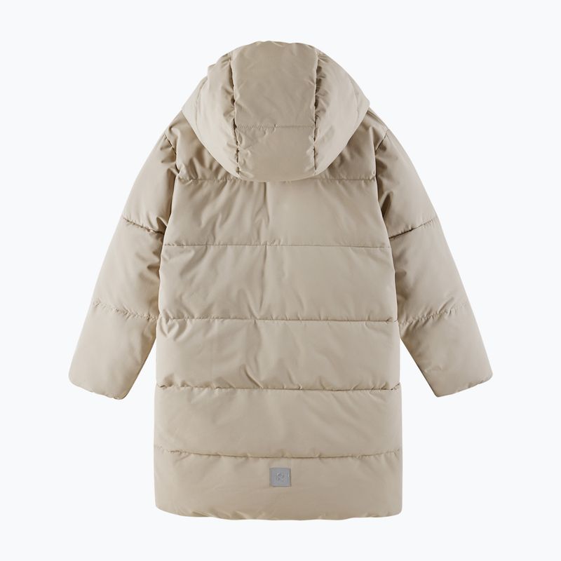Płaszcz zimowa dziecięcy Reima Vaanila earthy beige 2