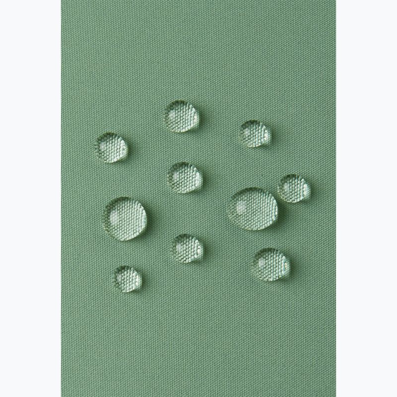Kurtka puchowa dziecięca Reima Paimio green clay 10
