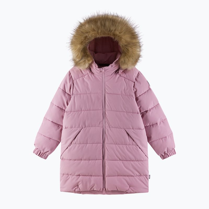 Kurtka ocieplana dziecięca Reima Luvia grey pink