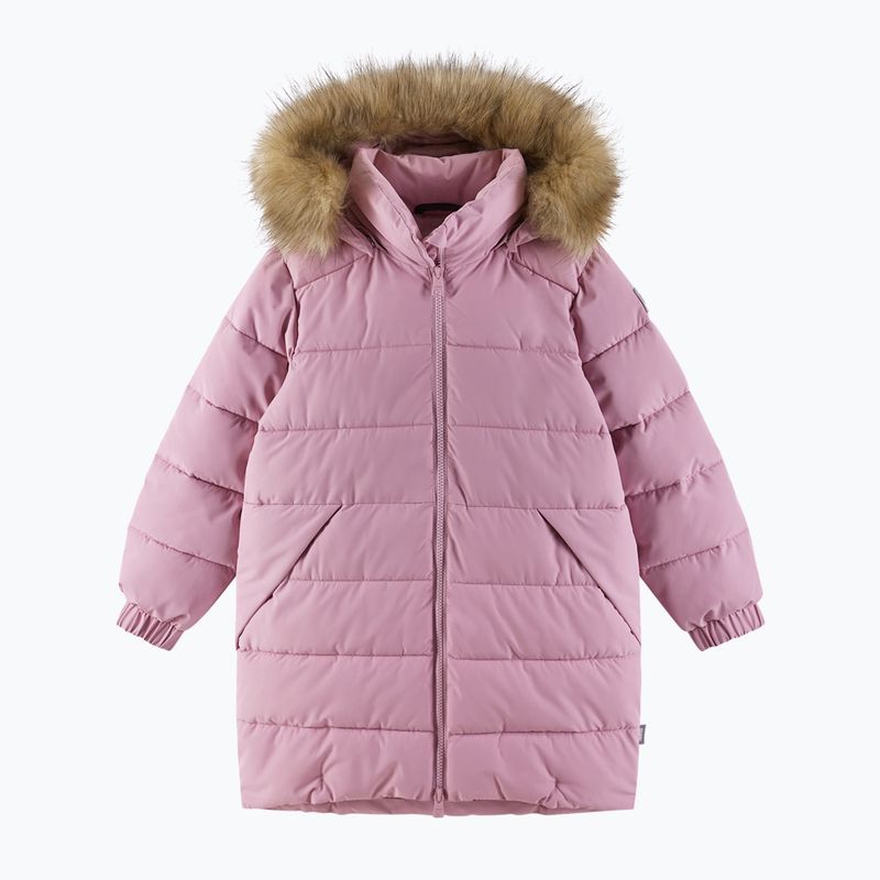 Kurtka ocieplana dziecięca Reima Luvia grey pink 2
