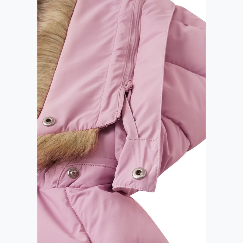 Kurtka ocieplana dziecięca Reima Luvia grey pink 5