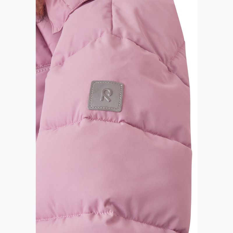 Kurtka ocieplana dziecięca Reima Luvia grey pink 7