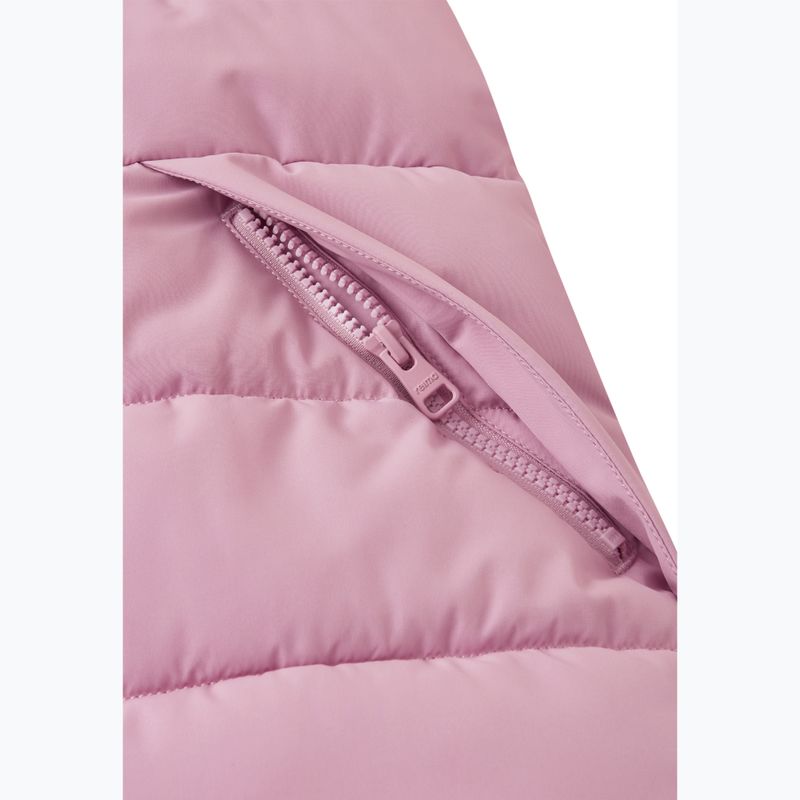 Kurtka ocieplana dziecięca Reima Luvia grey pink 8