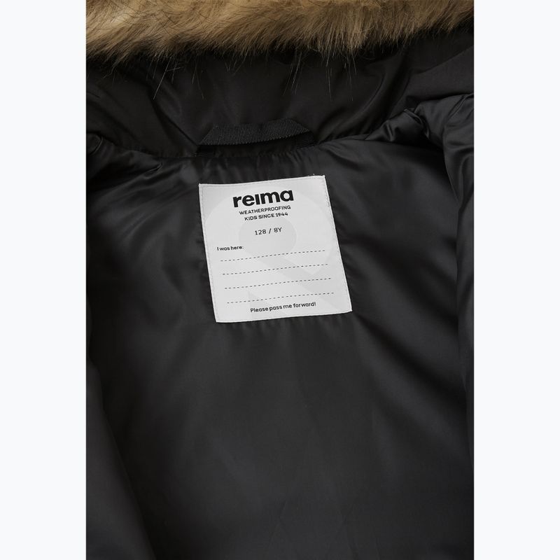 Kurtka ocieplana dziecięca Reima Luvia black 6