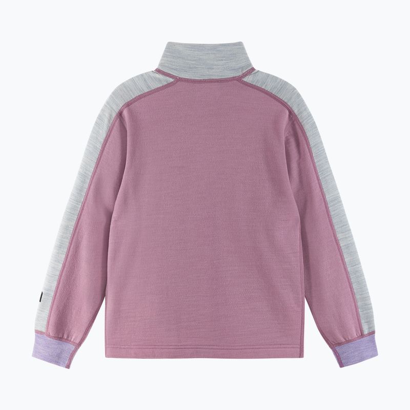 Bluza polarowa dziecięca Reima Merin grey pink 2