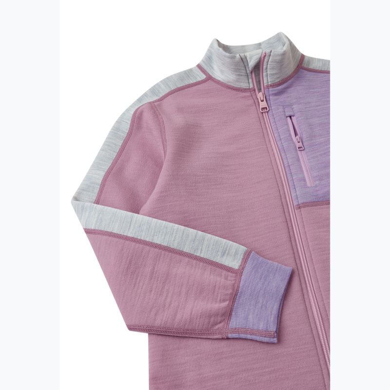 Bluza polarowa dziecięca Reima Merin grey pink 3