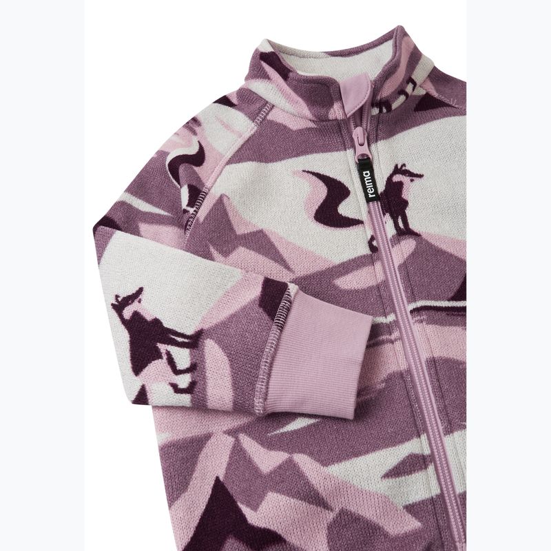 Bluza dziecięca Reima Ornament deep purple 3