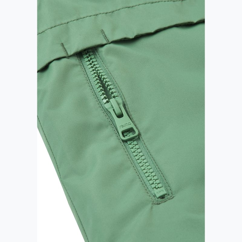 Kurtka zimowa dziecięca Reima Raisio green clay 8