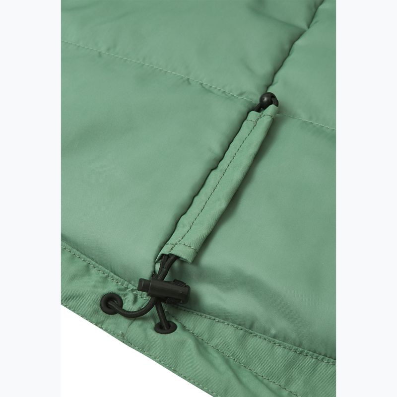 Kurtka zimowa dziecięca Reima Raisio green clay 9