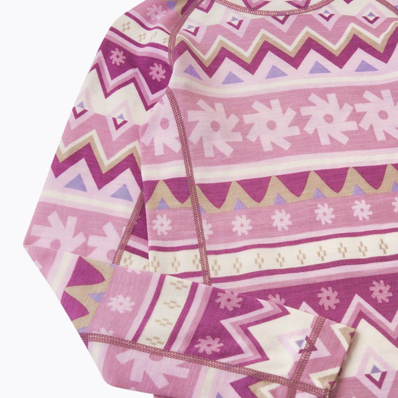 Komplet bielizny termoaktywnej dziecięcej Reima Taitoa grey pink 4