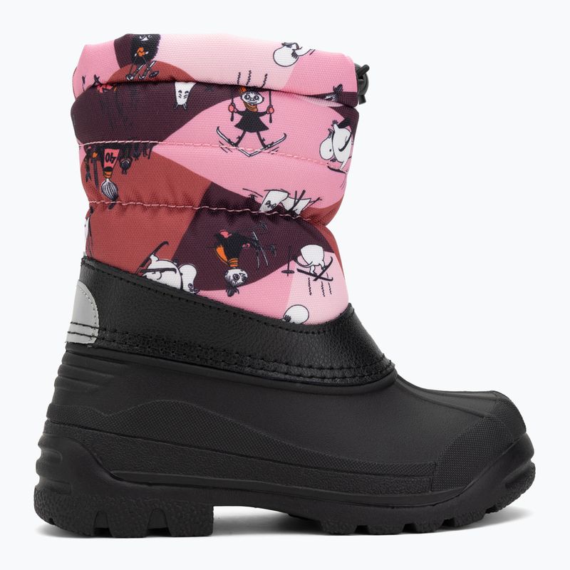 Śniegowce dziecięce Reima Moomin Nefar rose pink 2