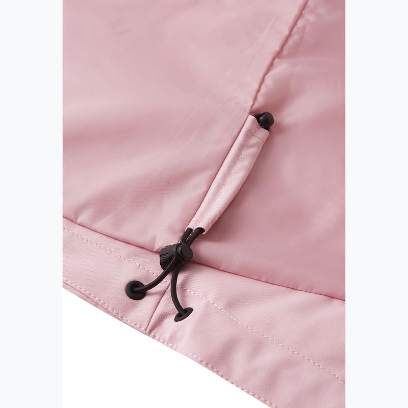 Kurtka softshell dziecięca Reima Sysma grey pink 10