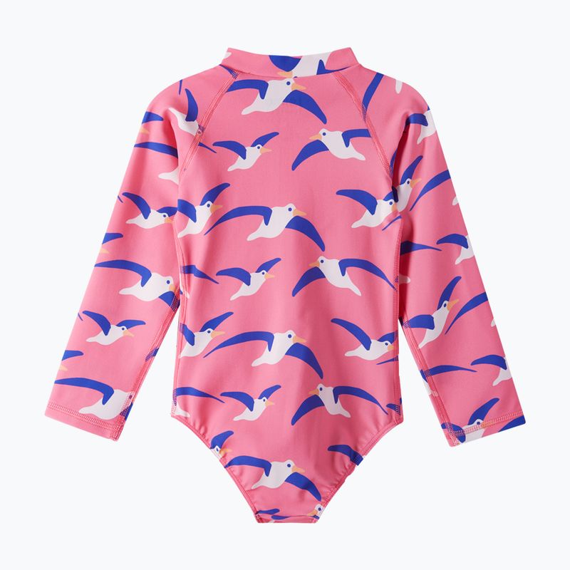 Strój kąpielowy jednoczęściowy dziecięcy Reima Pihlis soft coral 2