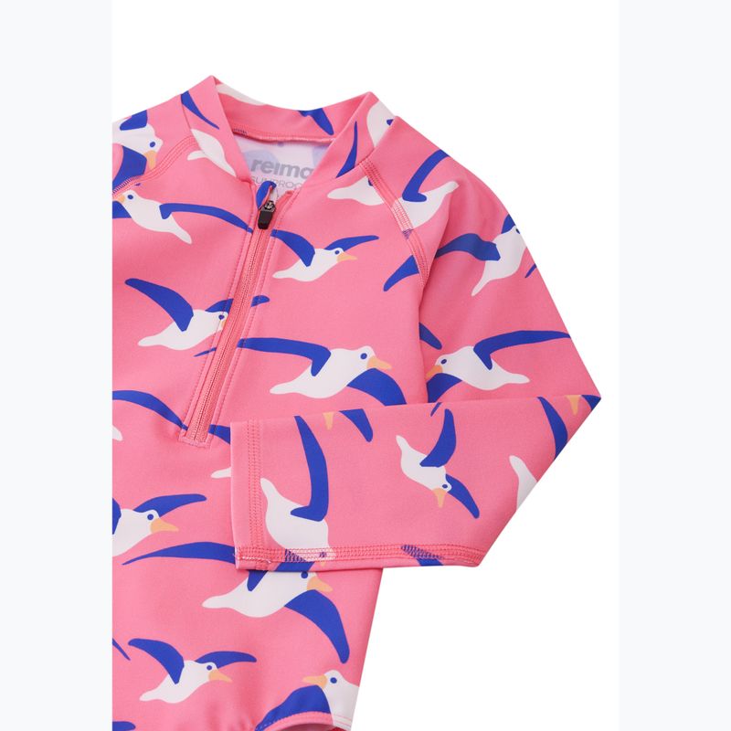 Strój kąpielowy jednoczęściowy dziecięcy Reima Pihlis soft coral 3