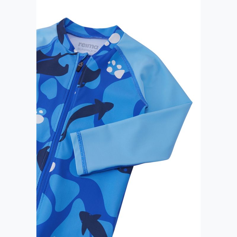 Kombinezon UPF 50+ dziecięcy Reima Polskii sparkly blue 3