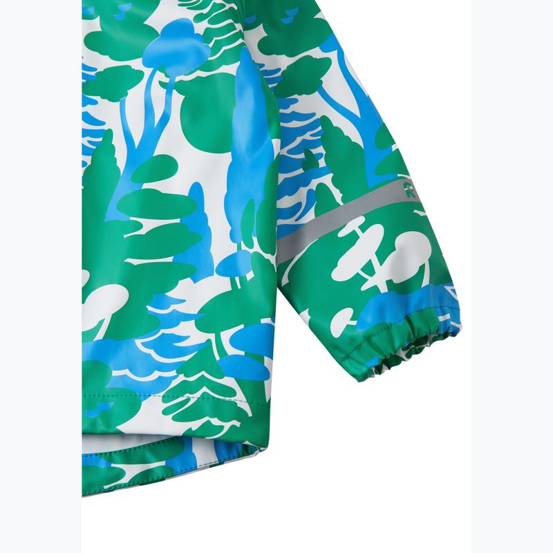 Kurtka przeciwdeszczowa dziecięca Reima Vesi green 4