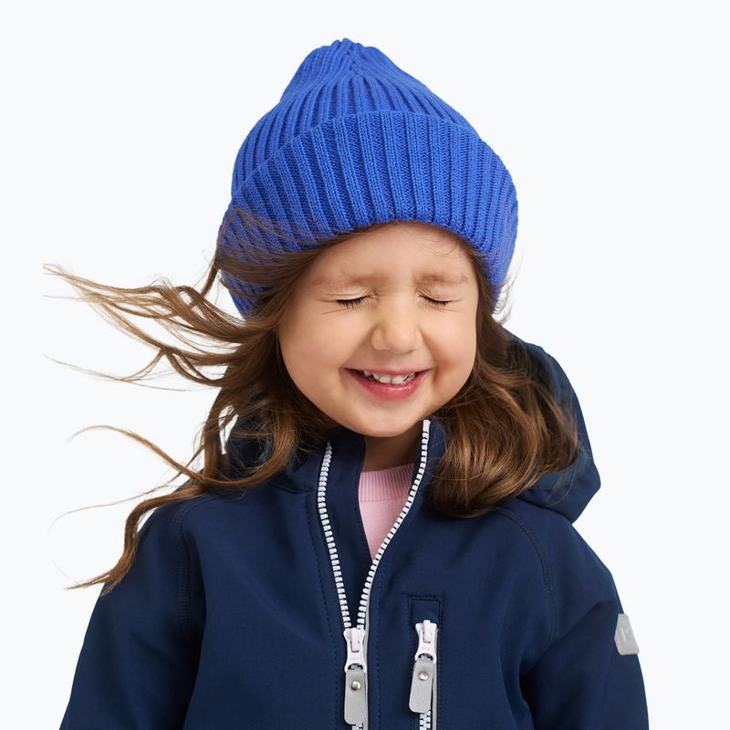 Czapka zimowa dziecięca Reima Hattara sparkly blue 4