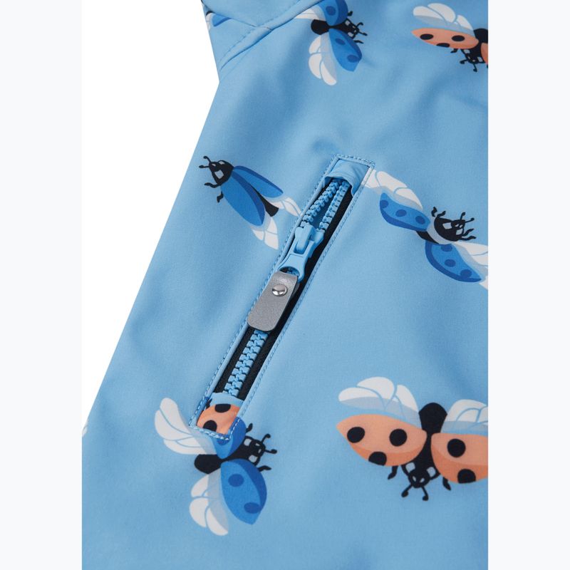 Kombinezon softshell dziecięcy Reima Mjosa fresh blue 4
