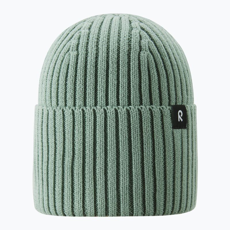 Czapka zimowa dziecięca Reima Hattara stone green