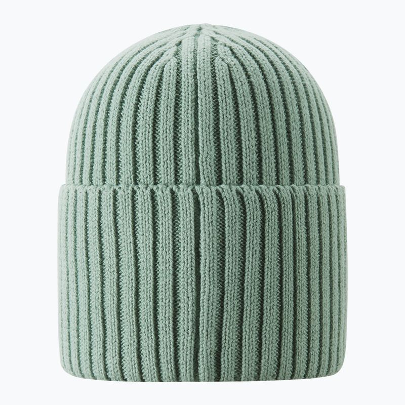 Czapka zimowa dziecięca Reima Hattara stone green 2